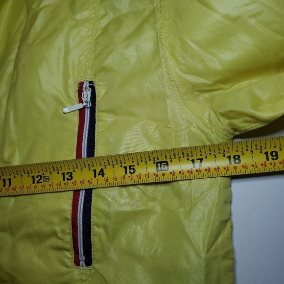 Vintage 90’s Women’s Sz S Tommy Hilfiger Zip Up Windbreaker Jacket Short Waist - Picture 9 of 10